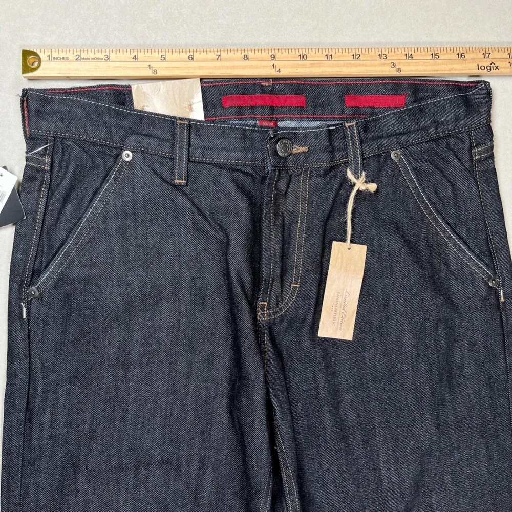 New Banana Republic Modern Utility Jeans Men 33x30 Limited Edition Deadstock NWT